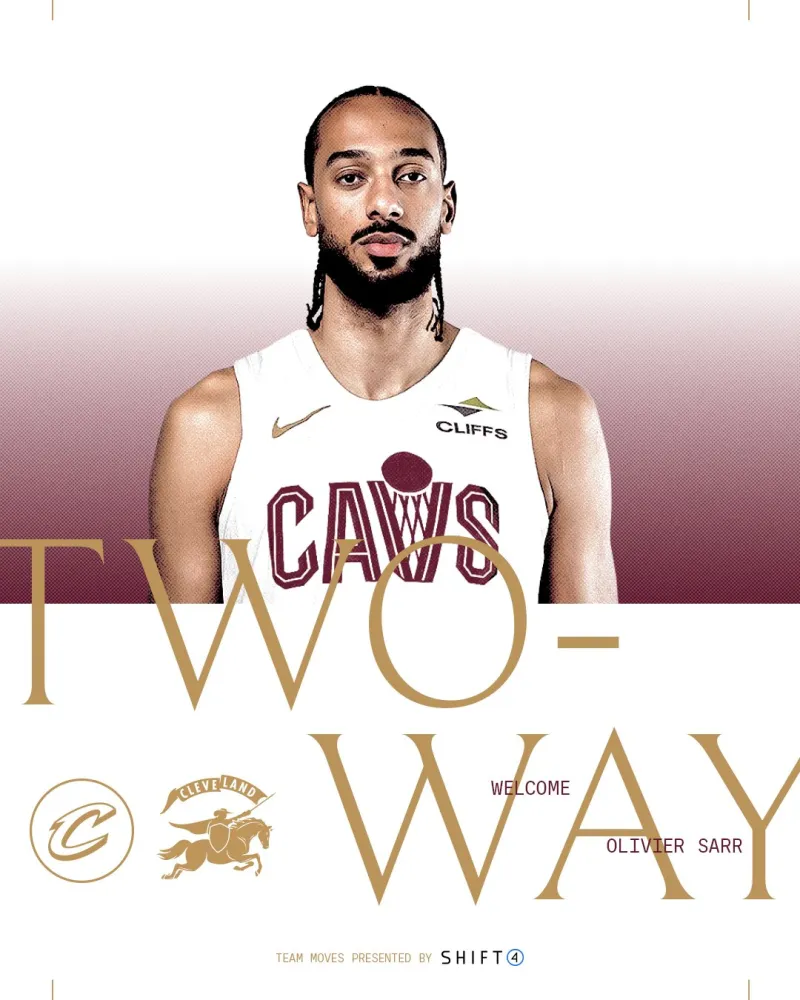 b体育直播-骑士官方：欢迎来到克利夫兰！萨尔正式加盟球队