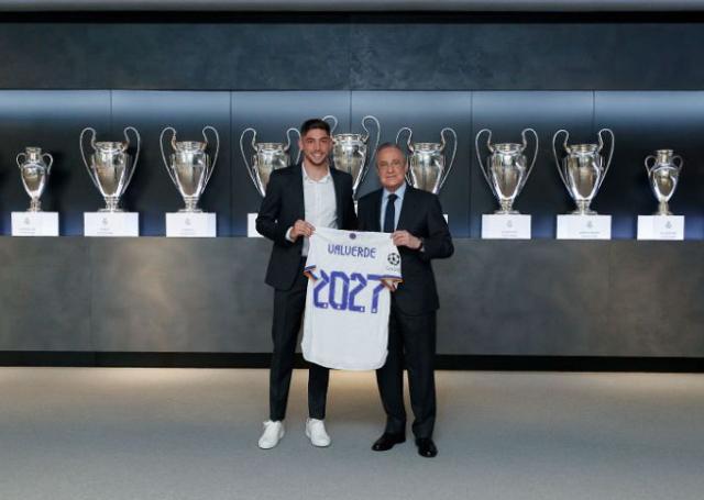 B体育-皇马与巴尔韦德完成续约 高额违约金锁定中场栋梁