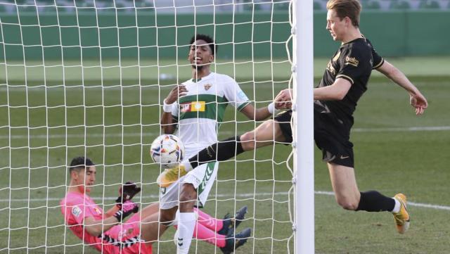 B体育-疲惫巴萨客场5连胜,德容登贝莱已成球队新领袖